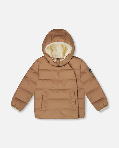 Manteau bouffant d'hiver compressible conçu pour les sièges auto Chanterelle