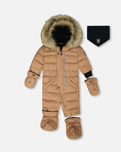 One-Piece Baby Original Puffy Snowsuit Chanterelle