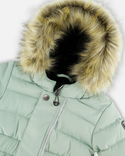 One-Piece Baby Original Puffy Snowsuit Sage Green