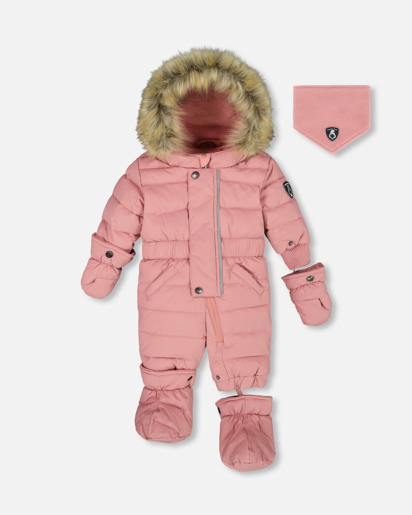 Combinaison une pièce bébé Original Puffy rose poudré