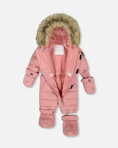 Combinaison une pièce bébé Original Puffy rose poudré