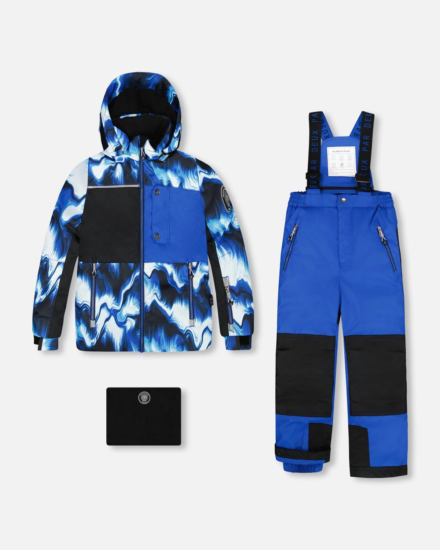 Ensemble de ski deux pièces bleu