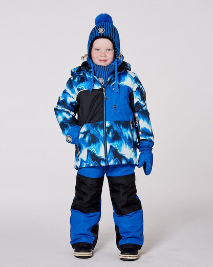 Ensemble de ski deux pièces bleu
