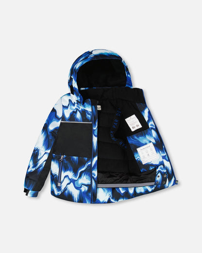 Ensemble de ski deux pièces bleu