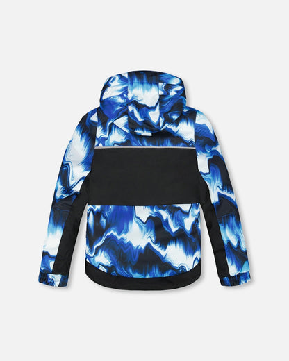 Ensemble de ski deux pièces bleu