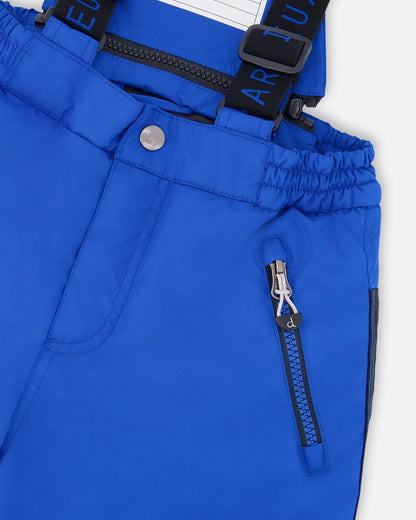 Ensemble de ski deux pièces bleu