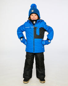 Ensemble de neige deux pièces avec veste contrastée noire