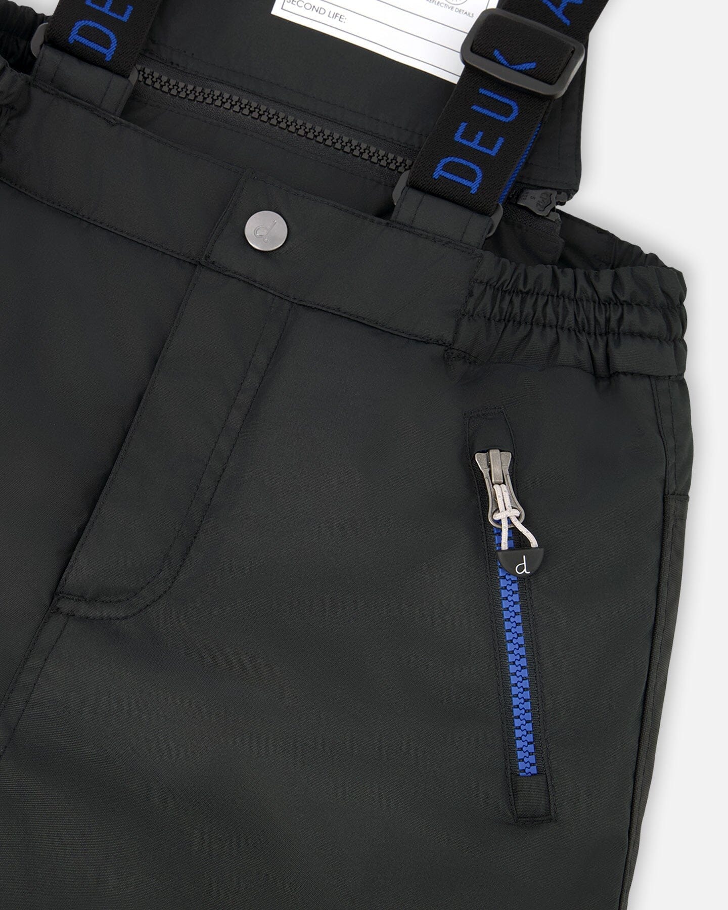 Ensemble de neige deux pièces avec veste contrastée noire