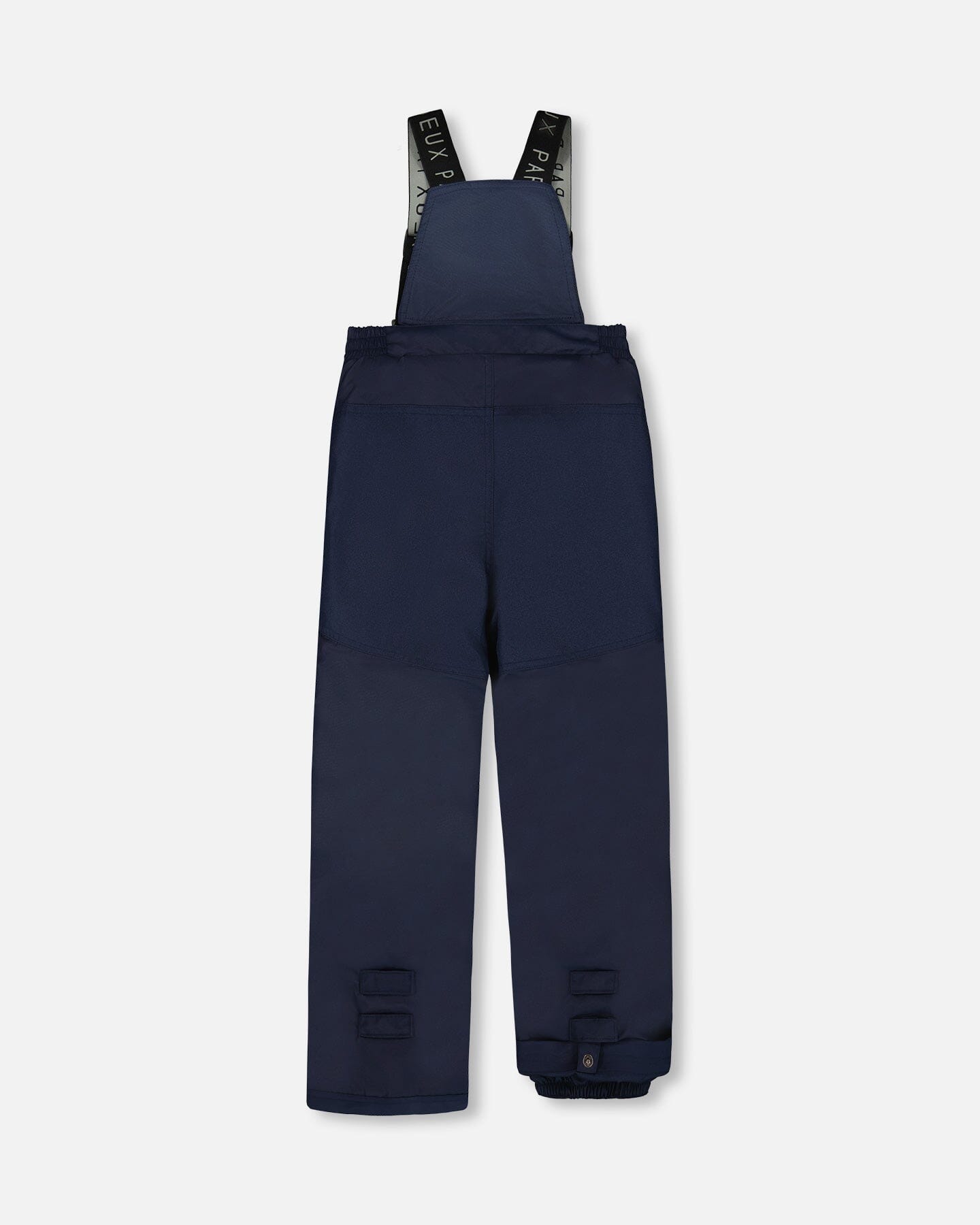 Ensemble de neige deux pièces avec veste imprimée color block bleu marine