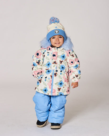 Combinaison de neige bébé deux pièces bleu clair
