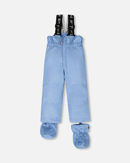 Combinaison de neige bébé deux pièces bleu clair