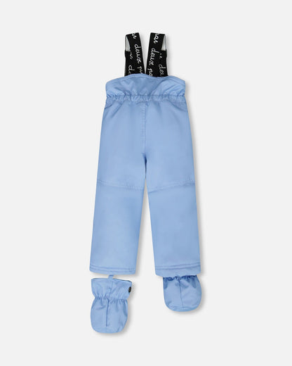 Combinaison de neige bébé deux pièces bleu clair