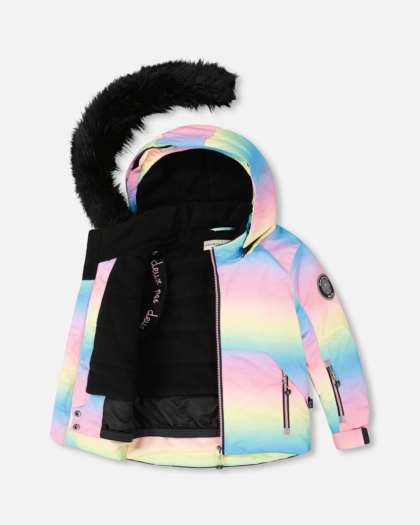 Combinaison de Neige Deux Pièces Fille Motif Smiley
