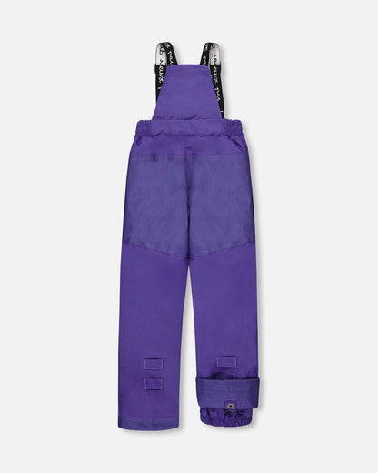 Combinaison de ski deux pièces violet foncé