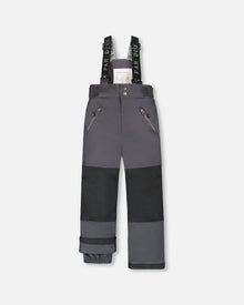 Pantalon de neige Solid Play gris foncé