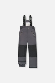 Pantalon de neige Solid Play gris foncé