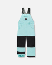 Salopette de neige Solid Play bleu turquoise
