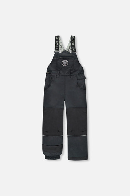 Combinaison de Neige Salopette Noire Solid Play