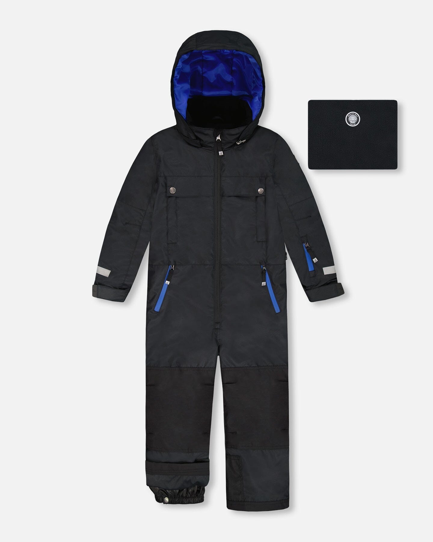 Combinaison de Neige Technique une Pièce Noire Solide
