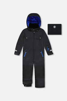Combinaison de Neige Technique une Pièce Noire Solide