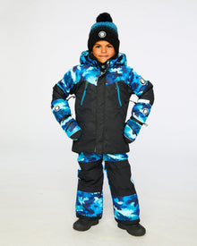 Moufle d'hiver Teknik Camouflage Bleu Sarcelle