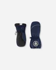 Winter Mittens Play Navy Blue