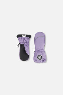 Mouffles d'hiver Jouer Violet Gris