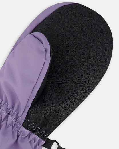 Mouffles d'hiver Jouer Violet Gris