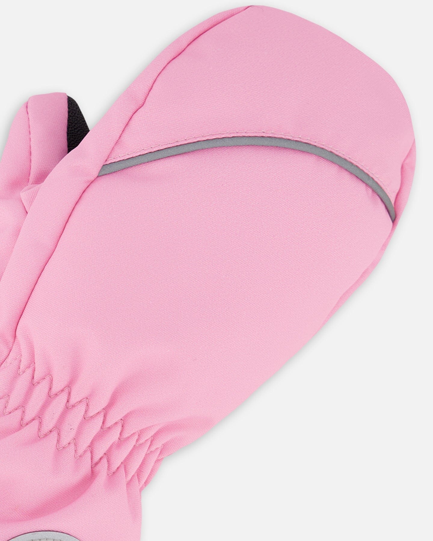 Mouffles d'hiver rose bonbon