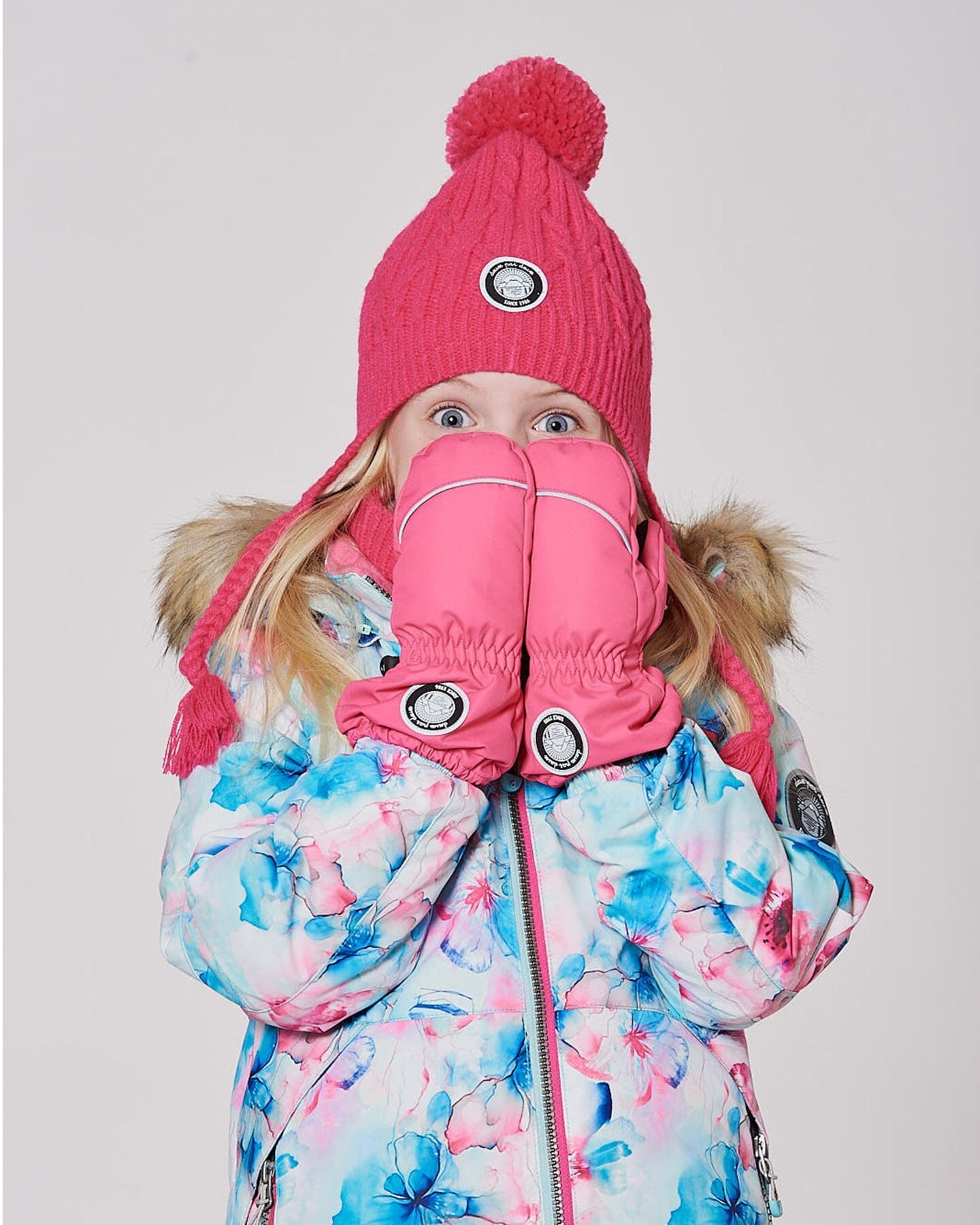 Mouffles d'hiver Play Flash Corail