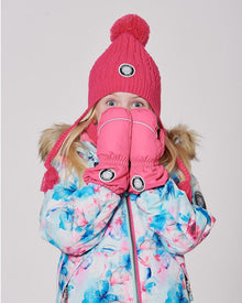 Winter Mittens Play Flash Coral
