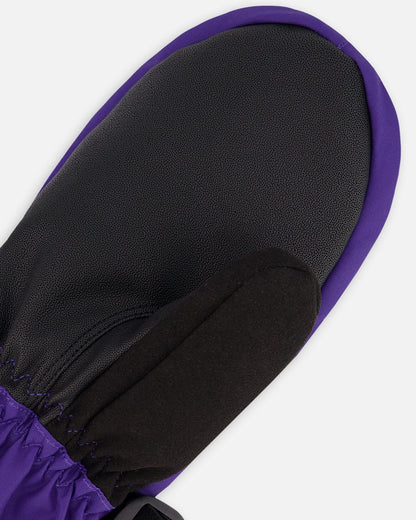 Winter Mittens Teknik Dark Purple