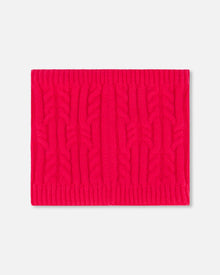 Cache-cou d'hiver doublé Flash Coral