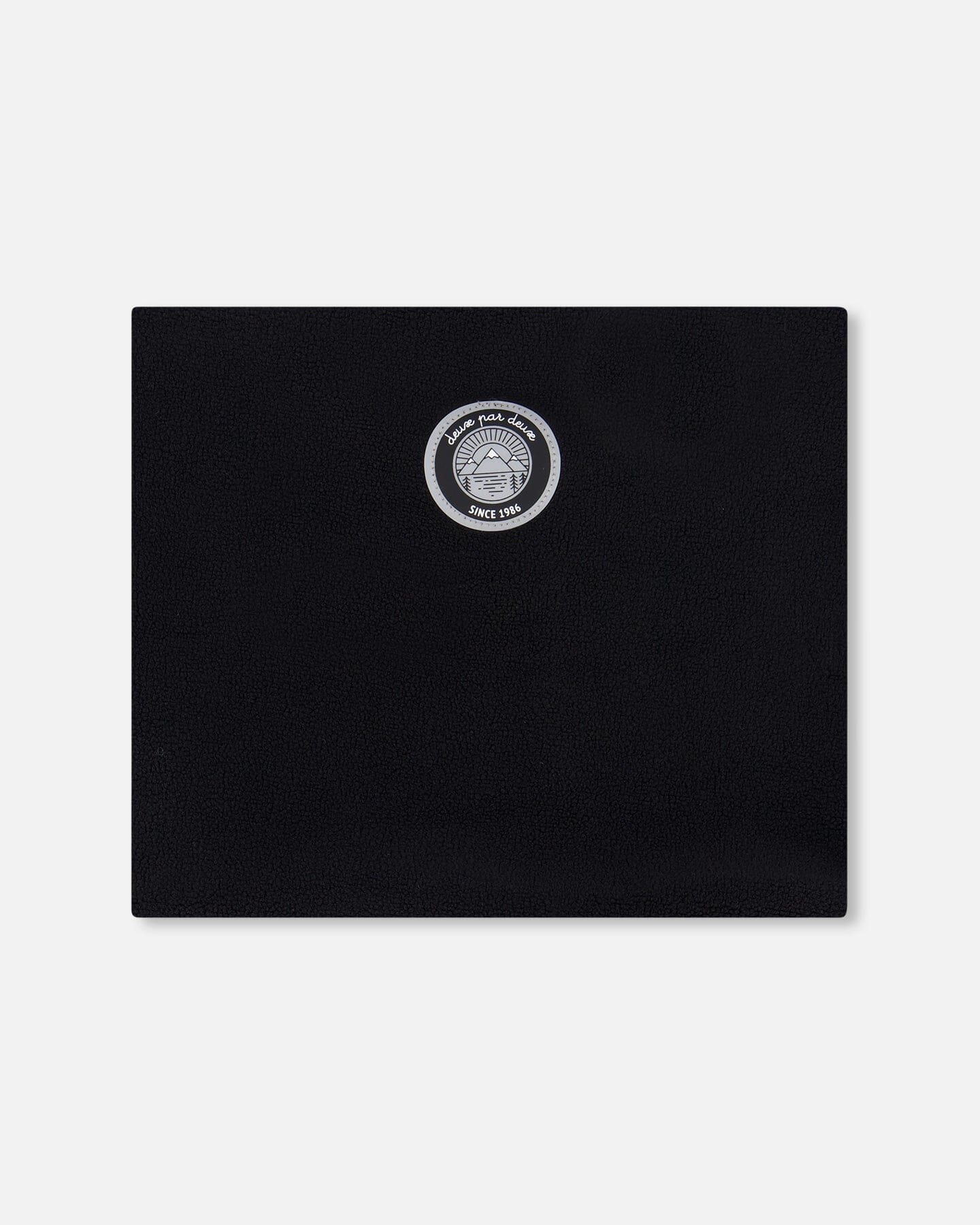 Cache-cou en polaire noir