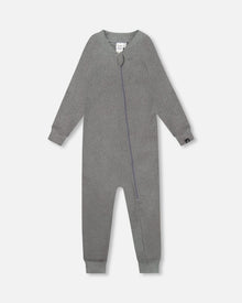 Sous-vêtements thermiques une pièce gris chiné foncé
