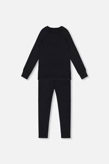 Merino Wool Base Layer Set Black