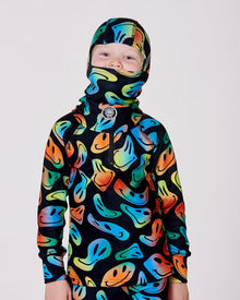 Cagoule Smiley Garçon en Jersey Brossé
