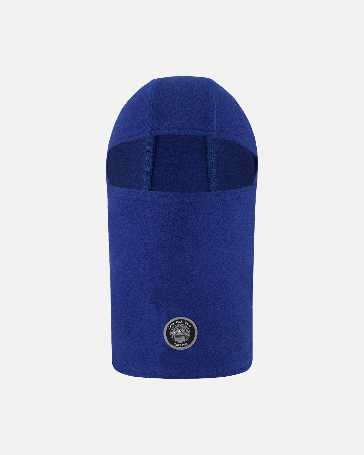 Cagoule en jersey brossé bleu