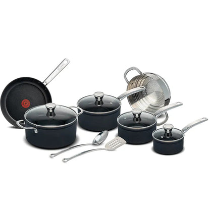 T-FAL Platinum Unlimited Hard Anodized 12pc Cookware Set - H126SC74
