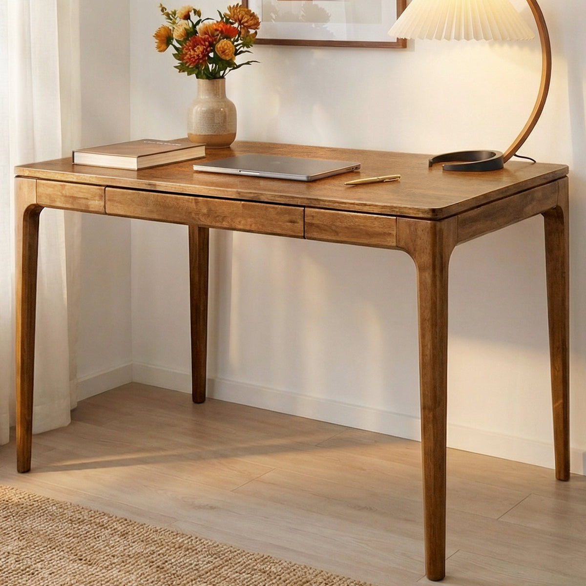 Wilma 48 Inches Solid Wood Desk