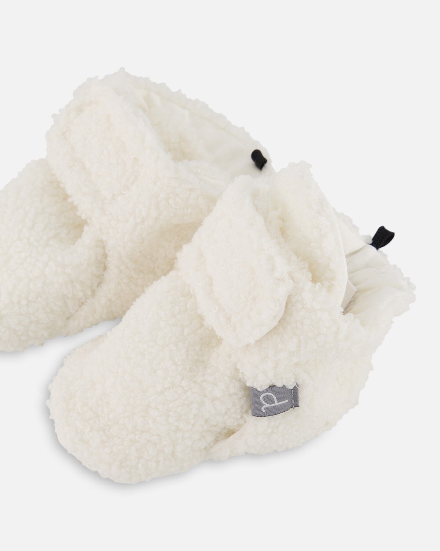 Pantoufles Sherpa Blanc cassé
