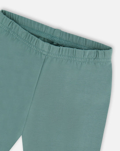 Ensemble Tunique et Legging Fleuri Bleu Marine