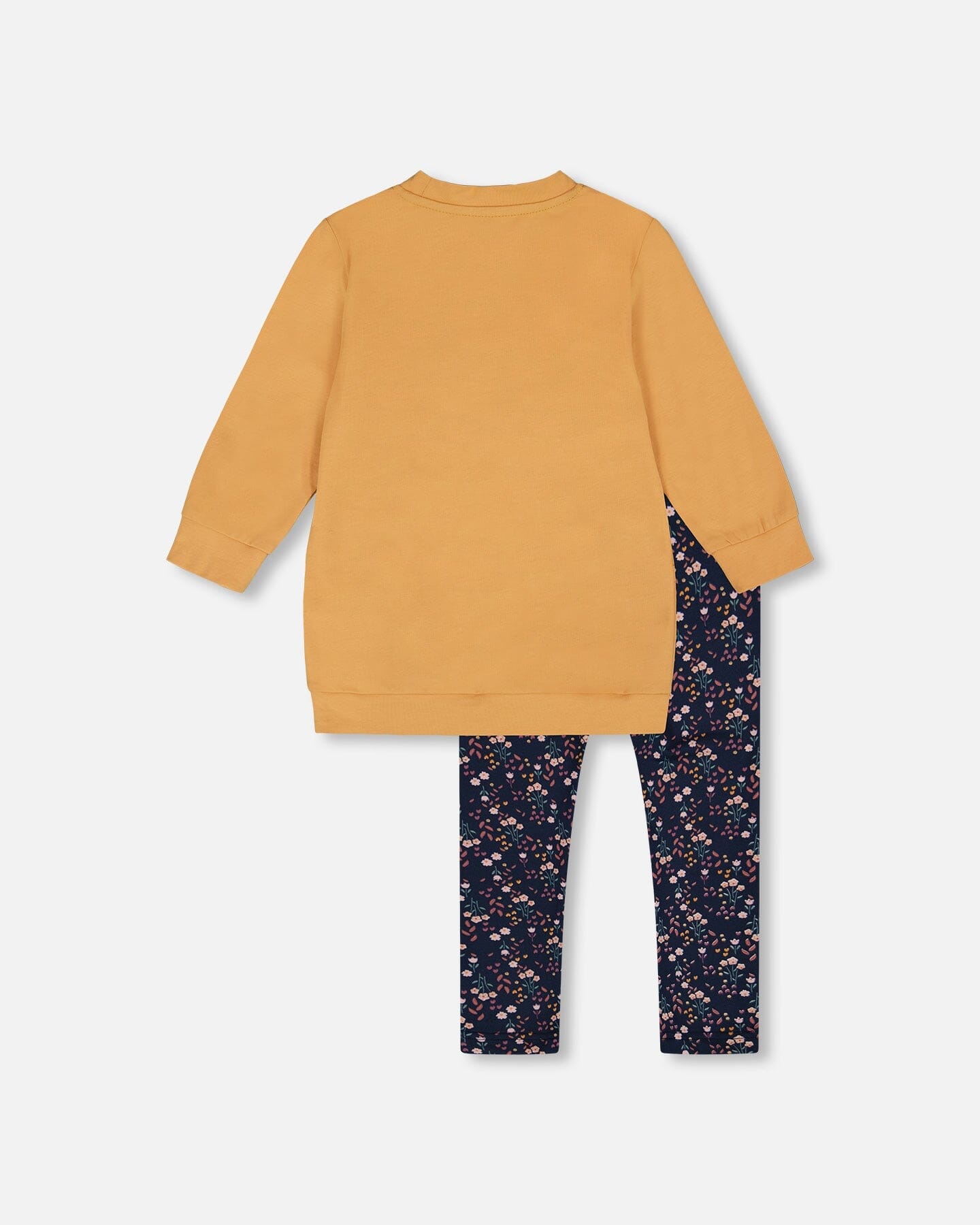 Ensemble tunique et legging marron doré