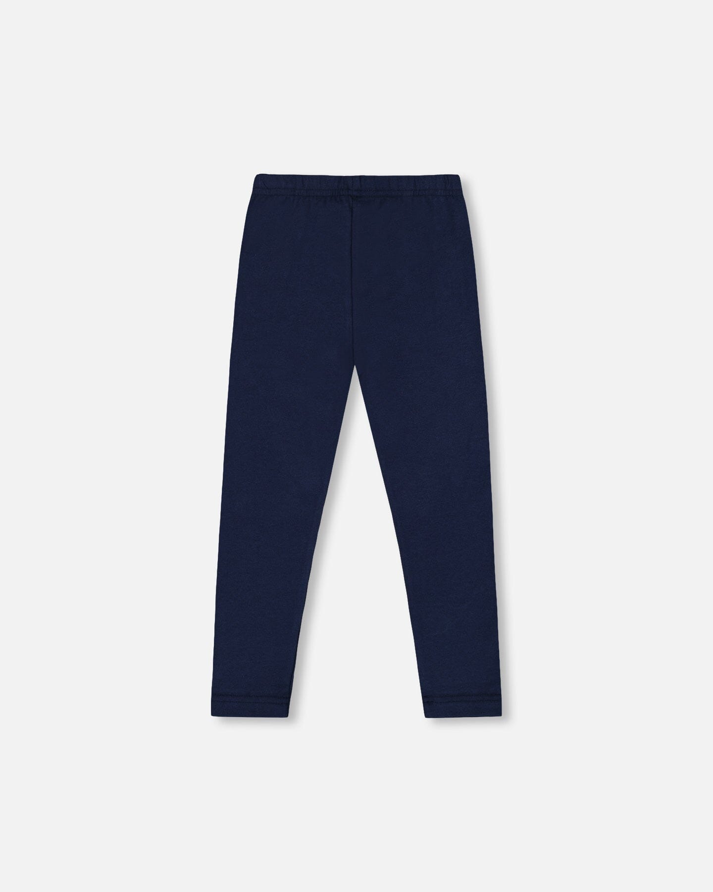 Legging en jersey de coton bio bleu foncé à motifs chats