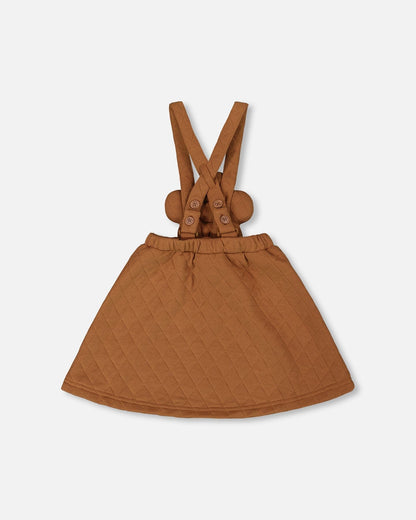 Robe Salopette Matelassée Mocha