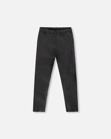Legging en jersey extensible brillant noir