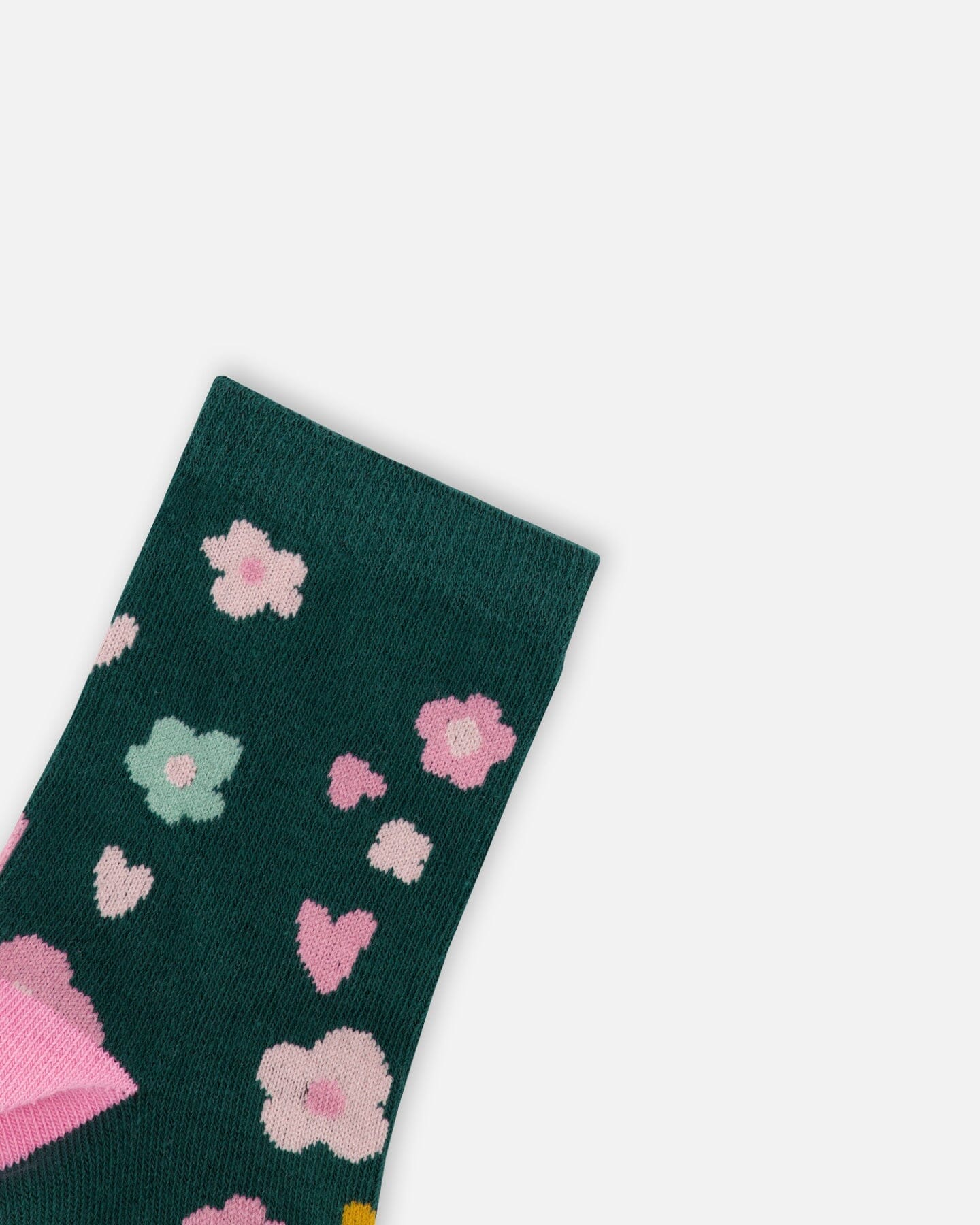 Chaussettes tricotées par lot de 3, roses et vertes