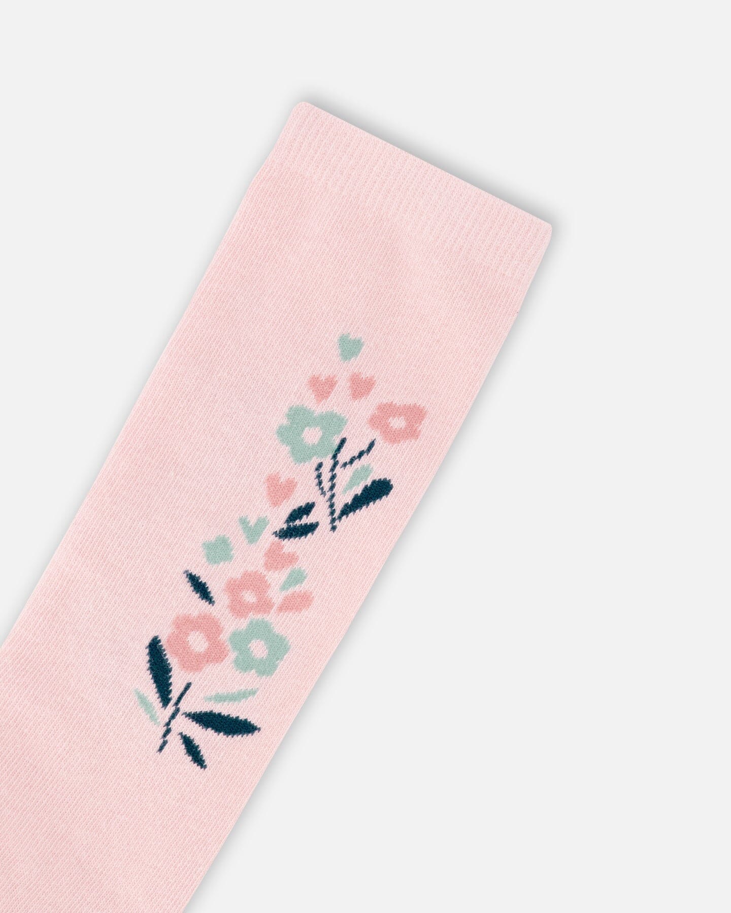 Chaussettes tricotées par lot de 3, roses et vertes