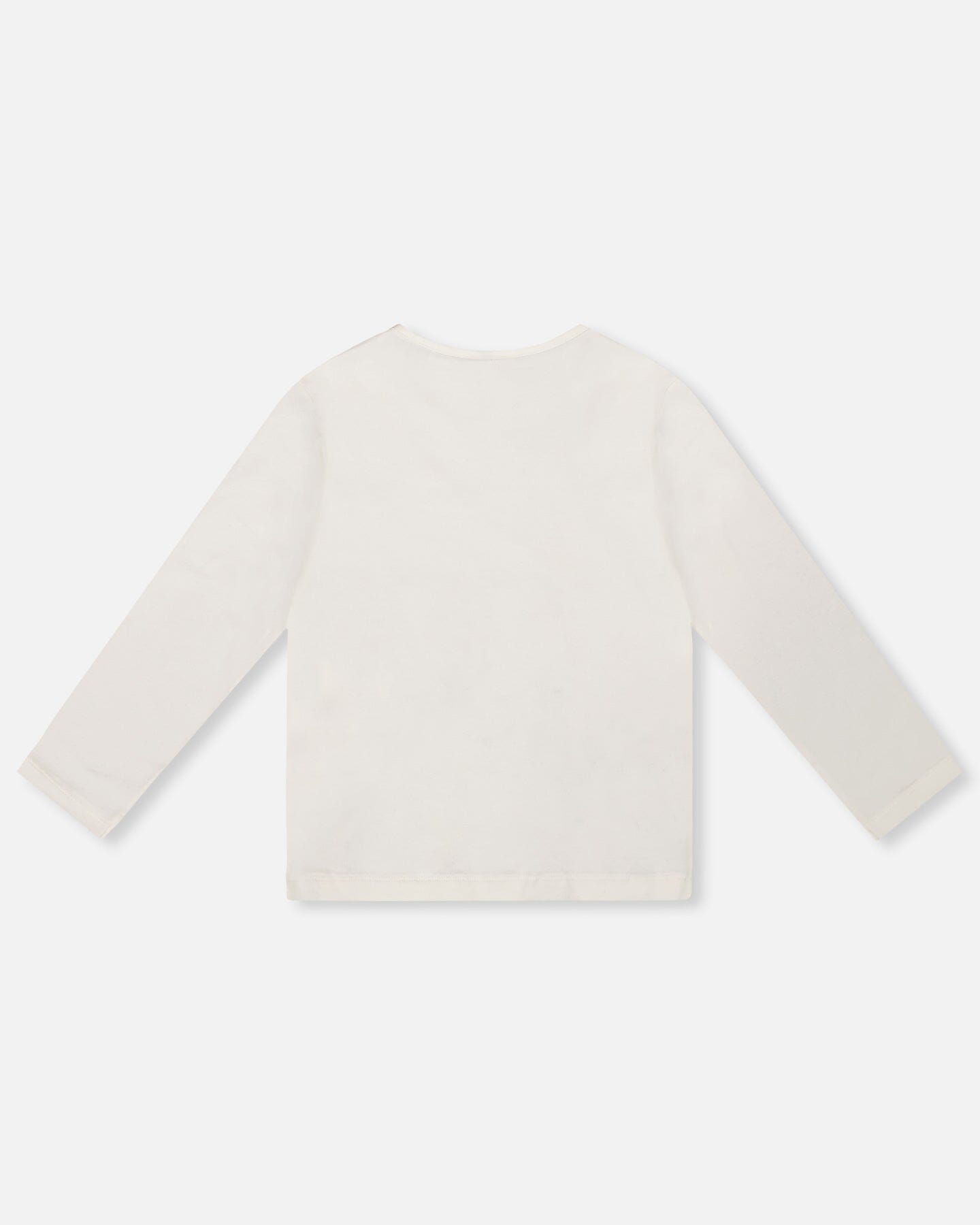 Organic Jersey T-Shirt Off-White With Teddy Bears
