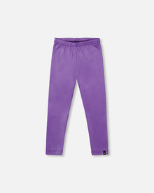 Legging Brillant Extensible Violet